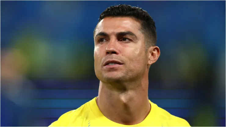 Cristiano Ronaldo, jogador do Al Nassr, durante partida - Foto: Yasser Bakhsh/Getty Images
