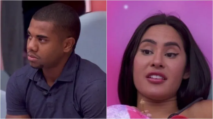 Davi e Isabelle no BBB 24. Reprodução/Globo
