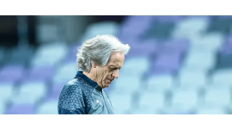 Jorge Jesus em treino do Al-Hilal.
Foto: Al-Hilal
