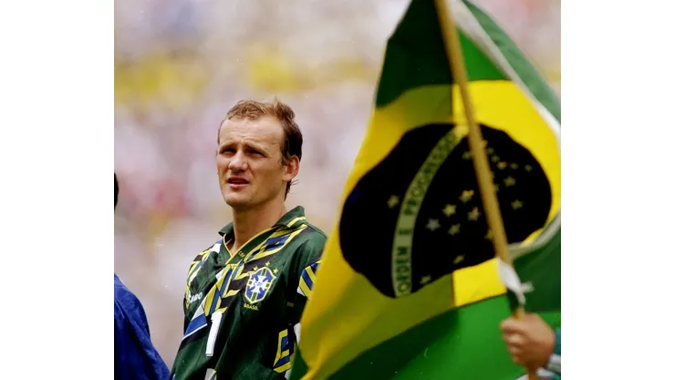 Taffarel nas quartas de final da Copa do Mundo em Brasil 3 x 2 Holanda
Credit: Chris  Cole/Allsport/Getty images
