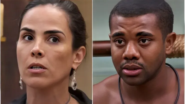 Davi e Wanessa brigaram feio no BBB 24 - Reprodução/TV Globo
