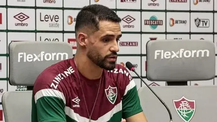 Foto: Lucas Merçon/Fluminense - Renato Augusto foi oficialmente apresentado no Fluminense e retorna ao clube após 24 anos
