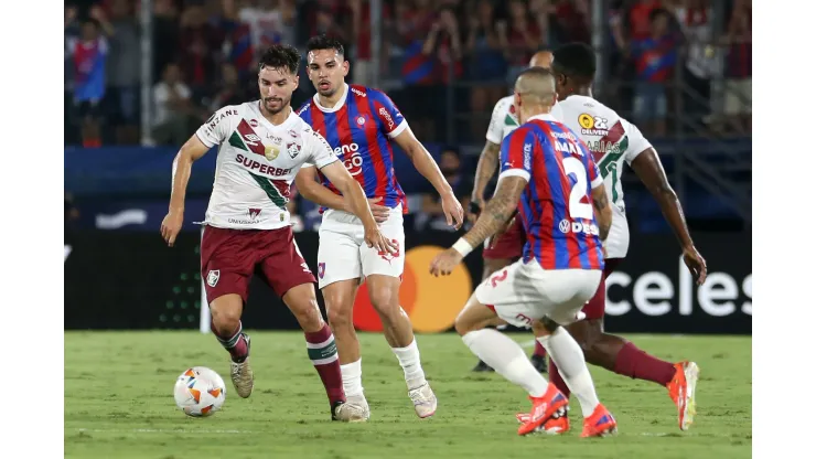 Cerro Porteño x Fluminense pela Libertadores 2024. (Foto de Christian Alvarenga/Getty Images)
