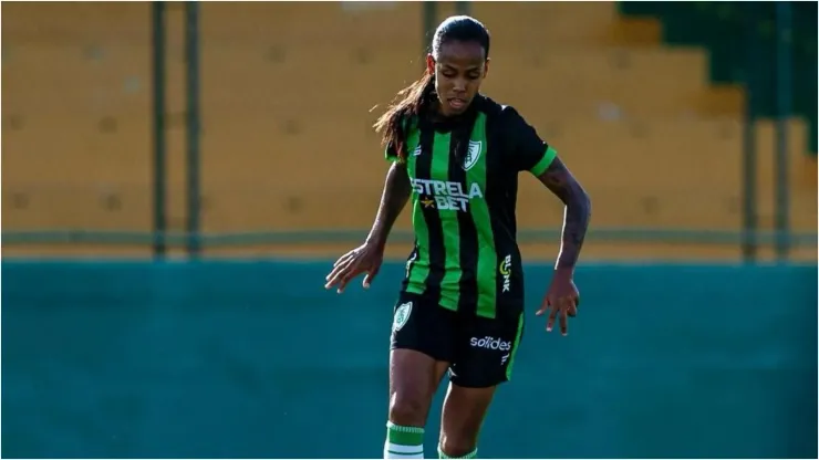 Foto: Ale Torres / Staff Images - Mari Andrade fala sobre clássico contra o Cruzeiro.
