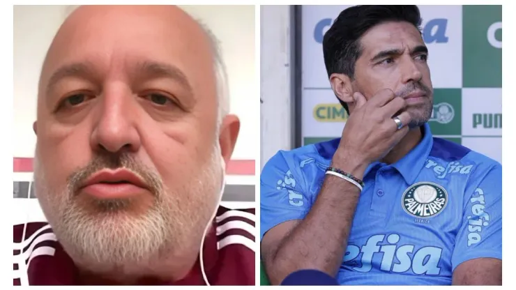 O diretor Carlos Belmonte se acertou com Abel Ferreira
