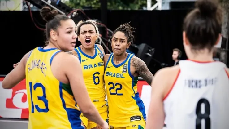 Seleção Brasileira busca vaga no Pré-Olímpico de Basquete 3×3. Reprodução/CBB
