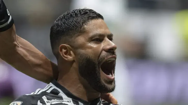 Foto: Alessandra Torres/AGIF - Hulk, atacante do Atlético-MG
