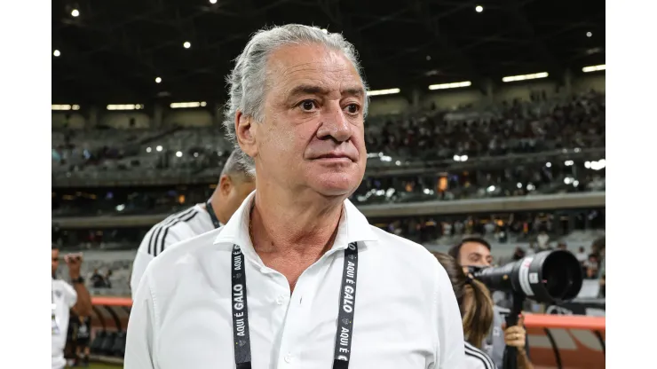 MG - BELO HORIZONTE - 02/12/2023 - BRASILEIRO A 2023, ATLETICO-MG X SAO PAULO - Sergio Coelho presidente do Atletico-MG durante partida contra o Sao Paulo no estadio Mineirao pelo campeonato Brasileiro A 2023. Foto: Gilson Lobo/AGIF
