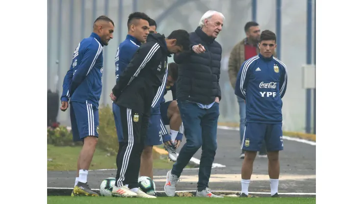 O ex-técnico Cesar Luis Menotti era diretor de seleções da Argentina. Aqui, em foto de 2019. 
