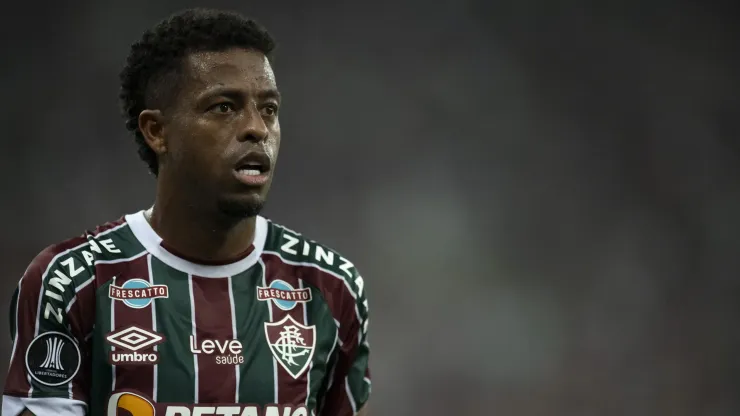 Keno durante a partida do Fluminense contra o Internacional, em 2023
