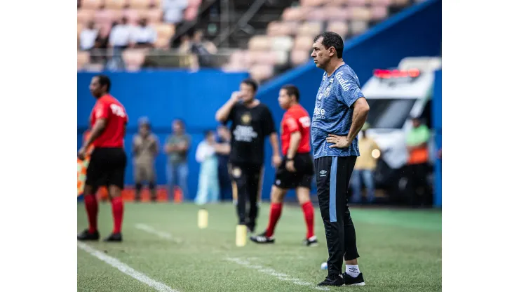 Fábio Carille criticou partida do Santos
