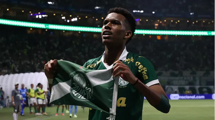 Estêvão pode render até R$ 417 milhões em transação total do Chelsea com o Palmeiras para 2025 - Foto: Cesar Greco/Ag. Palmeiras
