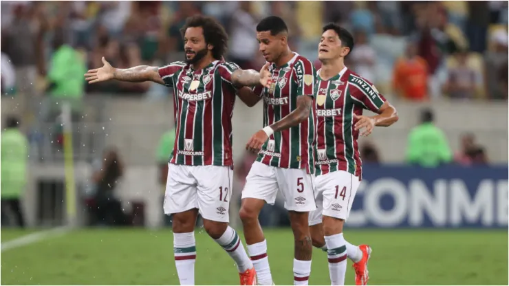 Foto: Wagner Meier/Getty Images - Jogadores do Fluminense
