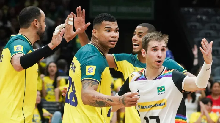 Brasil amargou derrota para Cuba na primeira partida da Liga das Nações (Foto: Maurício Val/FV Imagens/CBV)
