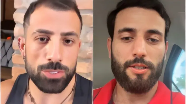 Matteus é chamado de “campeão” por Kaysar - Instagram de ambos
