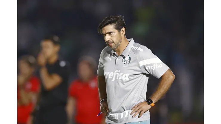 Abel Ferreira foi criticado pela torcida do Palmeiras 
