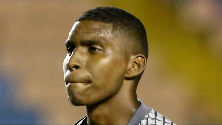 SP - Barueri - 03/01/2018 - Copa Sao Paulo 2018, Flamengo x Ji-Parana  - Hugo Souza jogador do Flamengo durante partida contra o Ji-Parana no estadio Arena Barueri pelo campeonato 
