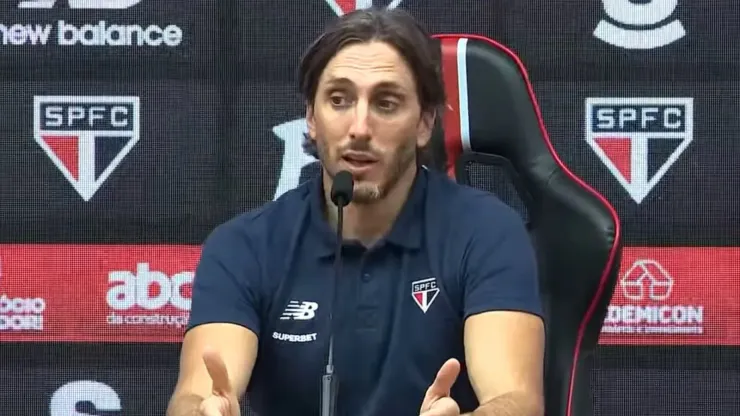 São Paulo não fez um bom jogo contra o Cruzeiro, diz Zubeldía  - Foto: Reprodução/SPFC Play
