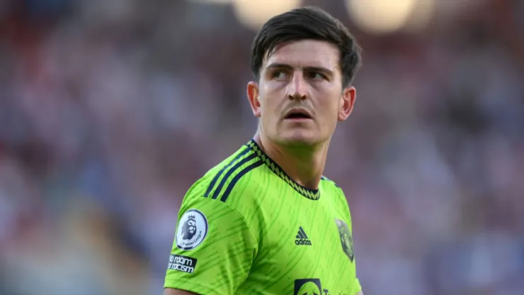 Maguire foi baixa por conta de lesão. Shaun Botterill/Getty Images.
