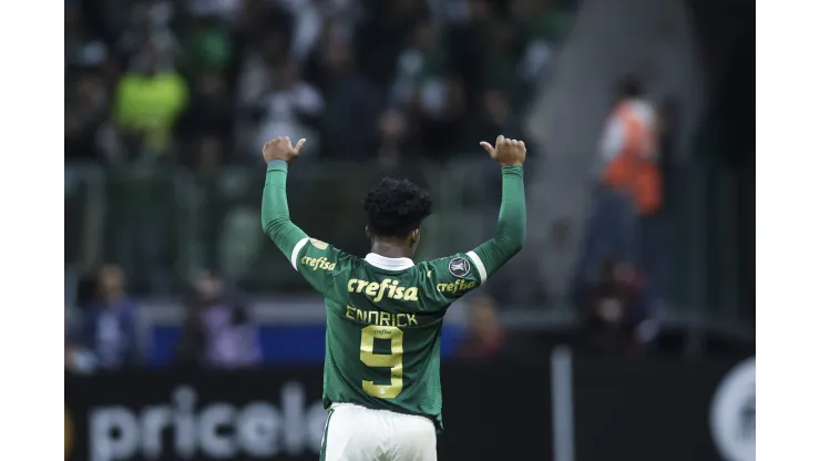 Endrick deixou o Palmeiras rumo ao Real Madrid 
