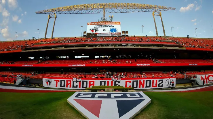 Vista geral do estadio Morumbi para partida entre Sao Paulo e Cruzeiro pelo campeonato Brasileiro A 2024. Foto: Marco Miatelo/AGIF
