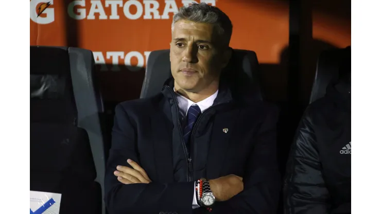 Hernán Crespo comandou o São Paulo em 2021 
