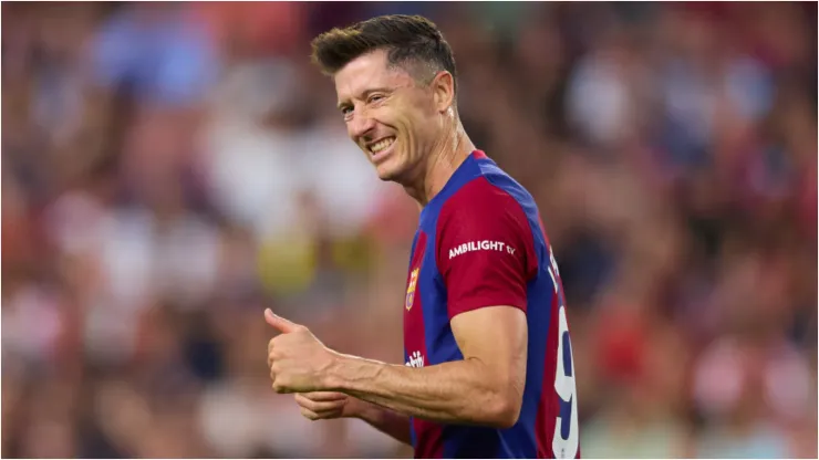 Foto: Fran Santiago/Getty Images - Lewandowski
