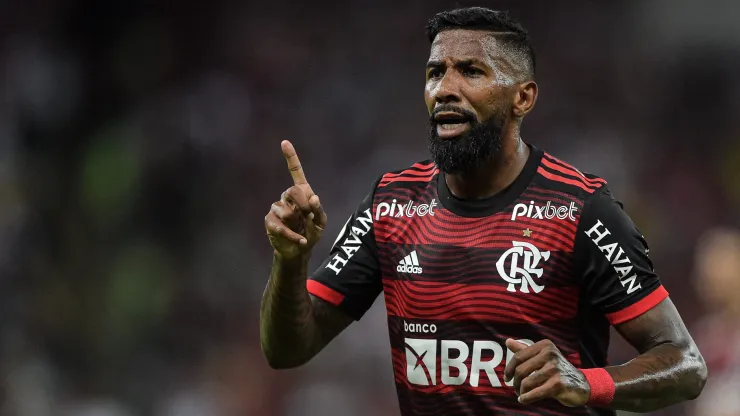 Rodinei ex-jogador do Flamengo durante partida contra o America-MG no estadio Maracana pelo campeonato Brasileiro A 2022. Foto: Thiago Ribeiro/AGIF
