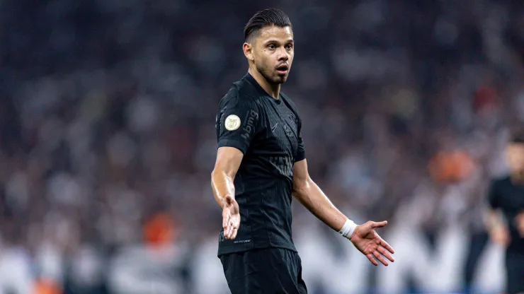 Angel Romero jogador do Corinthians lamenta durante partida contra o Fortaleza no estadio Arena Corinthians pelo campeonato Brasileiro A 2024. Foto: Leonardo Lima/AGIF
