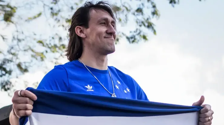 Foto: Gustavo Aleixo - Cássio cita Corinthians em apresentação no Cruzeiro
