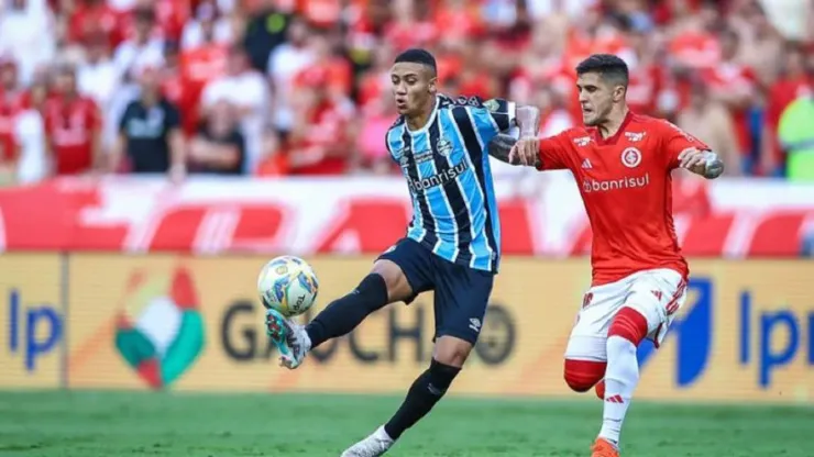 Foto: Lucas Uebel/Grêmio - Grêmio e Internacional se enfrentam neste sábado (22) pelo Brasileirão Série A 2024
