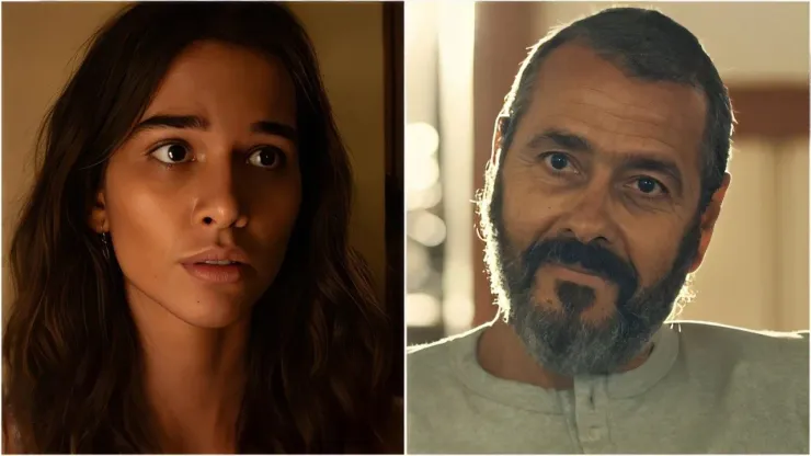 Zé Inocêncio e Mariana em Renascer - Reprodução/TV Globo
