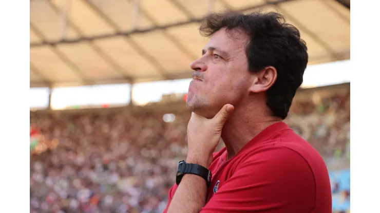 Foto: Wagner Meier/Getty Images - Fernando Diniz não concordou em pênalti para o Flamengo 
