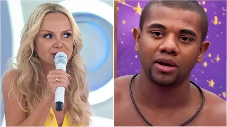 Davi e Eliana no mesmo programa? - Reprodução/SBT (foto 1) - Reprodução/SBT (foto 2)
