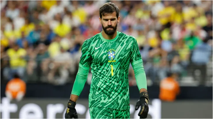 Foto: Kevork Djansezian/Getty Images - Alisson fala sobre Copa América
