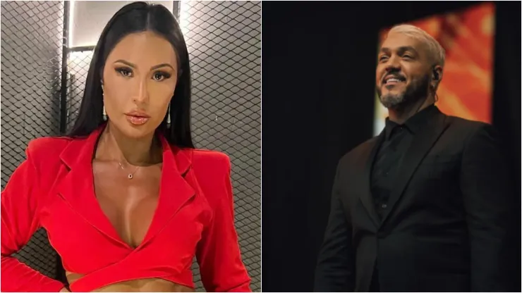 Gracyanne Barbosa e Belo. Foto 1: Reprodução/Instagram oficial de Gracyanne Barbosa; Foto 2: Reprodução/Instagram oficial de Belo
