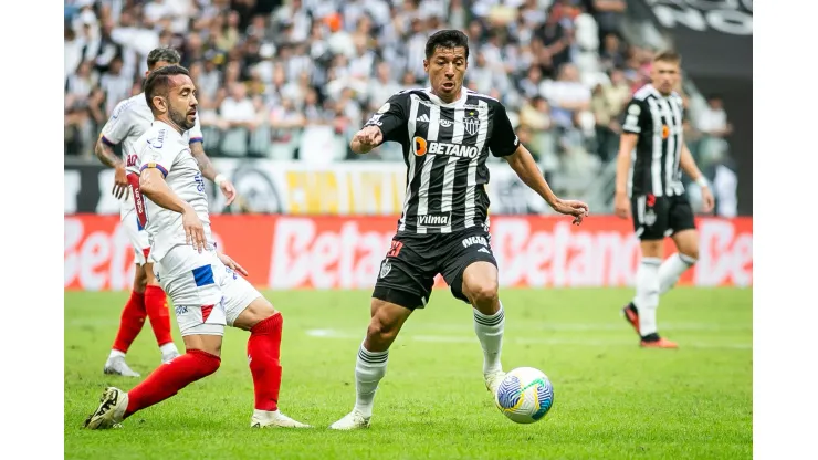 Alan Franco pode retornar ao Galo neste fim de semana. 
