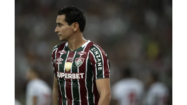 RJ - RIO DE JANEIRO - 27/06/2024 - BRASILEIRO A 2024, FLUMINENSE X VITORIA - Paulo Henrique Ganso jogador do Fluminense durante partida contra o Vitoria no estadio Maracana pelo campeonato Brasileiro A 2024. Foto: Jorge Rodrigues/AGIF
