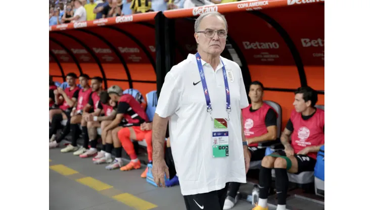 Marcelo Bielsa quer colocar o Uruguai na final da Copa América. 
