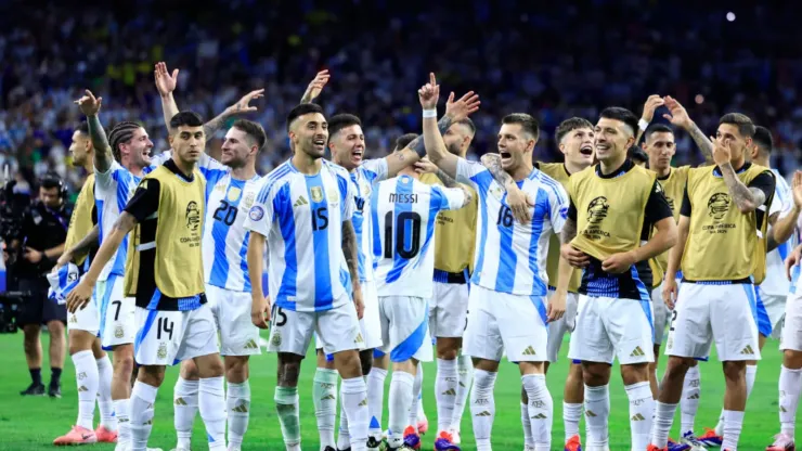  Equipe garantiu classificação contra o Equador. Buda Mendes/Getty Images.
