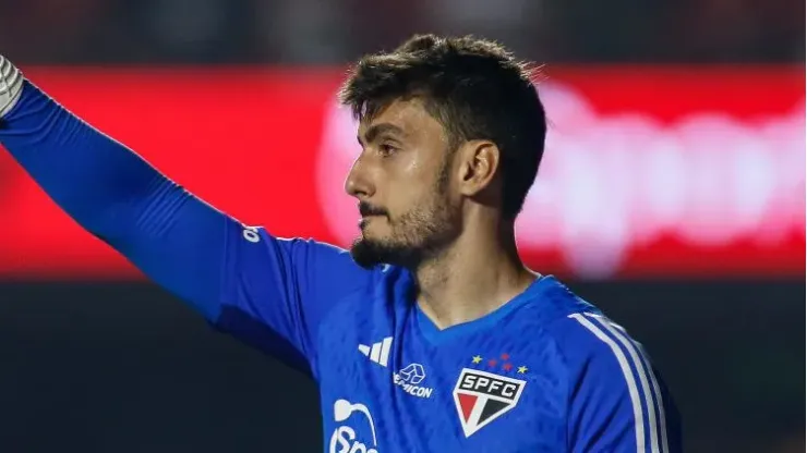 Rafael, goleiro da Seleção Brasileira e do São Paulo. Foto: Miguel Schincariol/Getty Images
