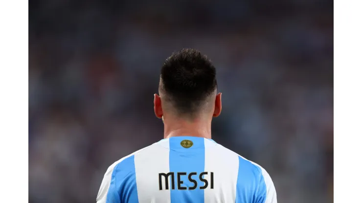 Messi atuando pela Argentina durante a Copa América. (Foto de Maddie Meyer/Getty Images)
