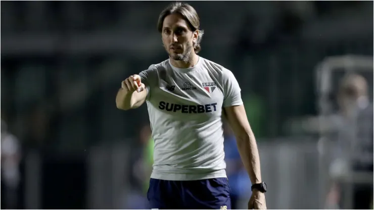 Foto: Wagner Meier/Getty Images - Zubeldía em jogo do SPFC.
