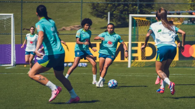 Equipe faz estreia contra a Nigéria. Divulgação/Fabio Souza/CBF.
