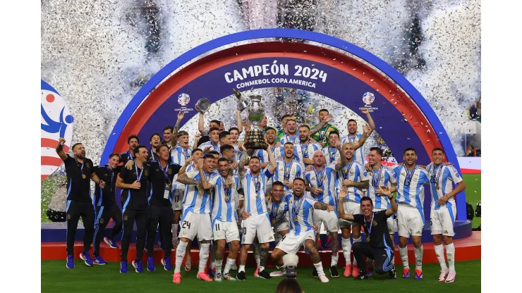 Argentina é campeã da Copa América 2024. (Foto de Maddie Meyer/Getty Images)
