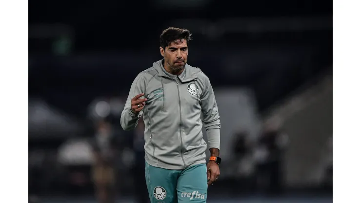 RJ - RIO DE JANEIRO - 17/07/2024 - BRASILEIRO A 2024, BOTAFOGO X PALMEIRAS - Abel Ferreira tecnico do Palmeiras durante partida contra o Botafogo no estadio Engenhao pelo campeonato Brasileiro A 2024.  Foto: Thiago Ribeiro/AGIF
