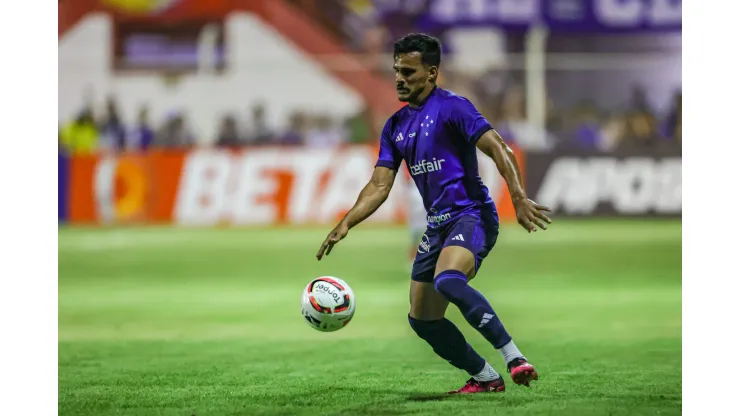 MG - Belo Horizonte - 18/02/2023 - MINEIRO 2023, VILLA NOVA-MG X CRUZEIRO - Kaiki jogador do Cruzeiro durante partida contra o Villa Nova no estadio Castor Cifuentes pelo campeonato Mineiro 2023. Foto: Gilson Junio/AGIF
