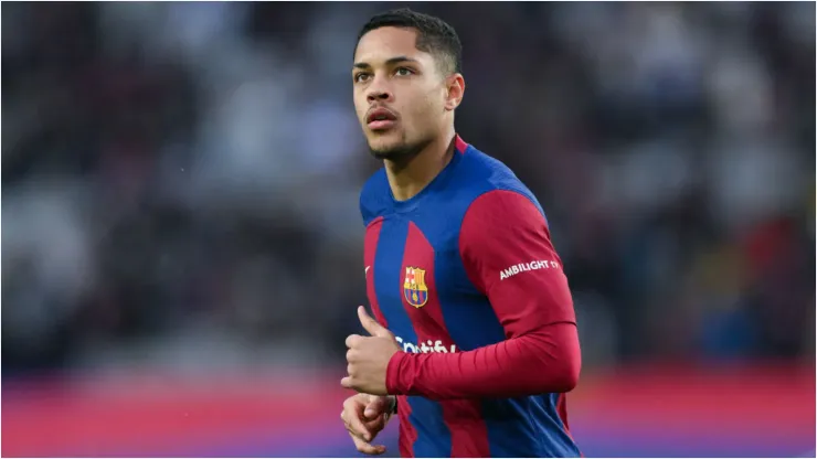 Foto:  David Ramos/Getty Images - Vitor Roque no Barcelona
