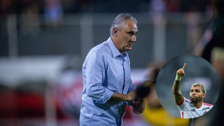 Gabigol e Tite no Flamengo - Foto: AGIF
