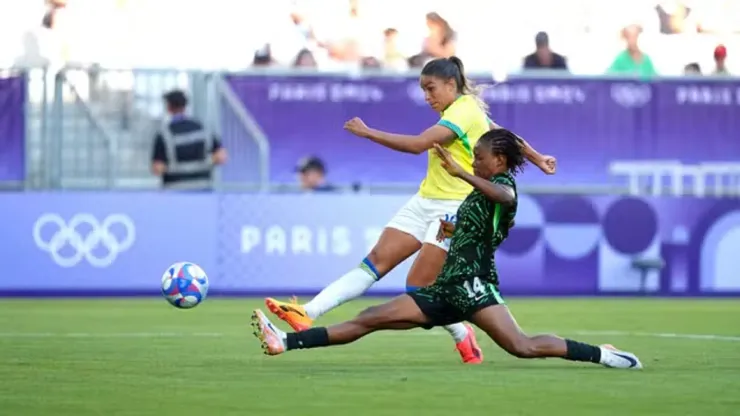 Foto: Juan Manuel Serrano Arce/Getty Images - Brasil vence Nigéria por 1 a 0 nesta quinta-feira (25) pelos Jogos Olímpicos
